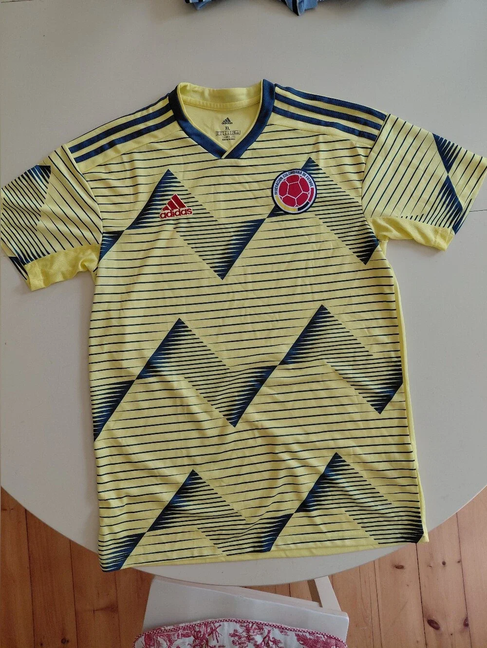Adidas Columbia Soccer Jersey 2019 2020 Home Futbol Shirt XL